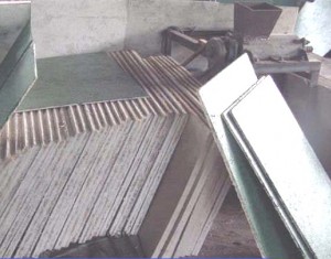 Production of Coconut Fiber Cement Board